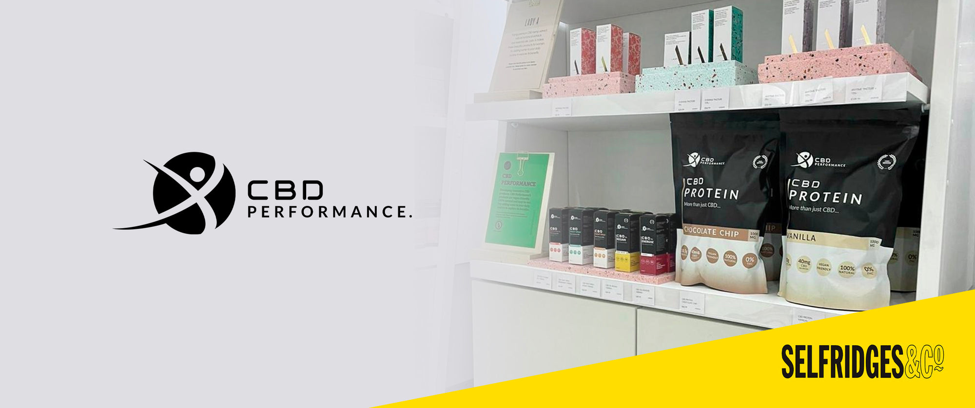 CBD Performance Launches in Selfridges