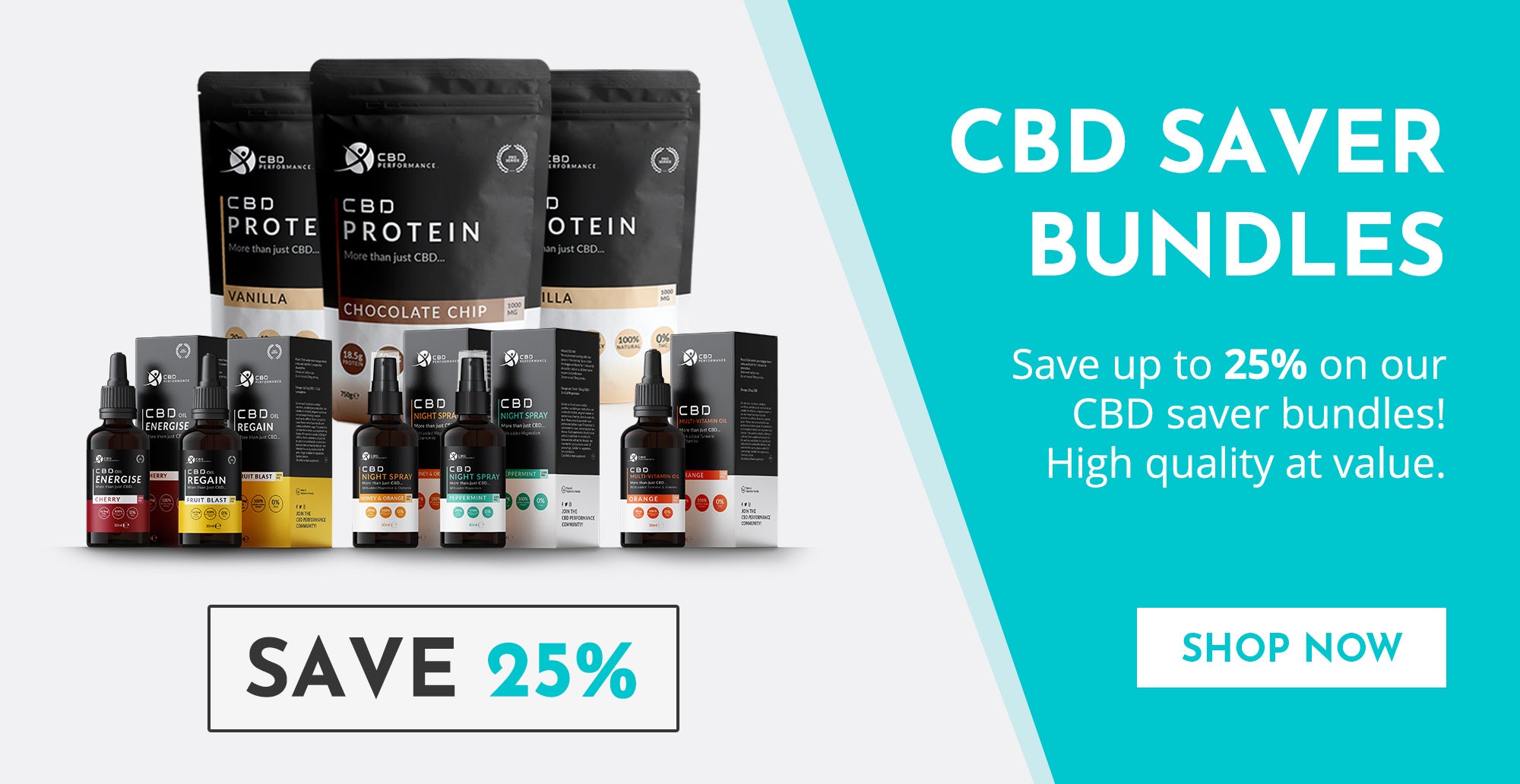 CBD product sale with discounts